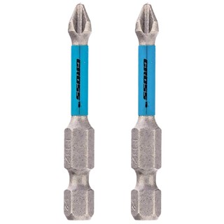 Bits Phillips de Torção 1/4 x 1/4 POL 50 mm PH2 com 2 Peças GROSS em Oferta na Shopee