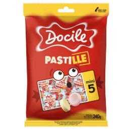 Pastilha Mini 5 Com 100 Unidades De 2,4g Docile Sortido