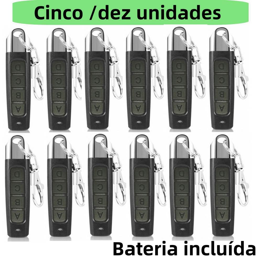 5/10pcs Controle remoto 433 MHz para controle de porta, controle eletrônico de portão, automático de porta PPA