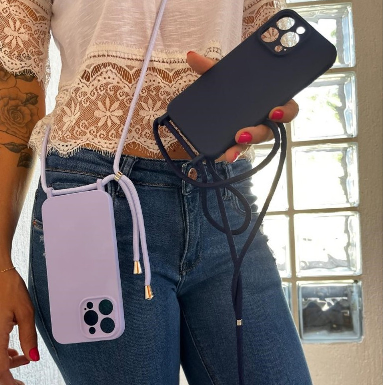 capa Cordão capa para com suporte de pescoço para aveludada por dentro iphone 16E