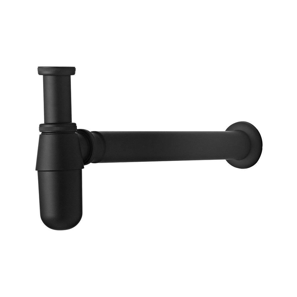Sifão Para Lavatório De Banheiro Purus Pingoo - Preto em Oferta na Shopee