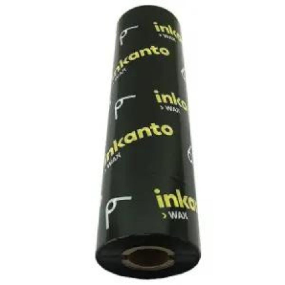 Ribbon Cera 110mm X 75M Inkanto para uso Argox Zebra Elgin