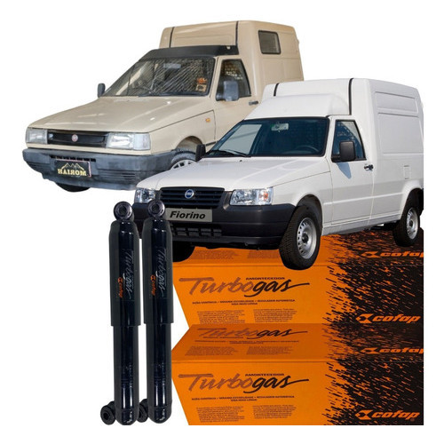 Par Amortecedor Cofap Fiat Fiorino 1.0 1.5 1.6 8v 1993 2012 em Oferta na Shopee