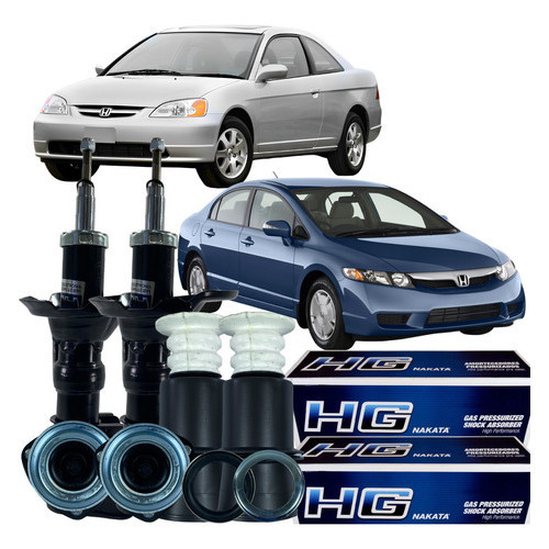 Kit Amortecedor Batente Dianteiro Civic 2003 Á 2006 em Oferta na Shopee
