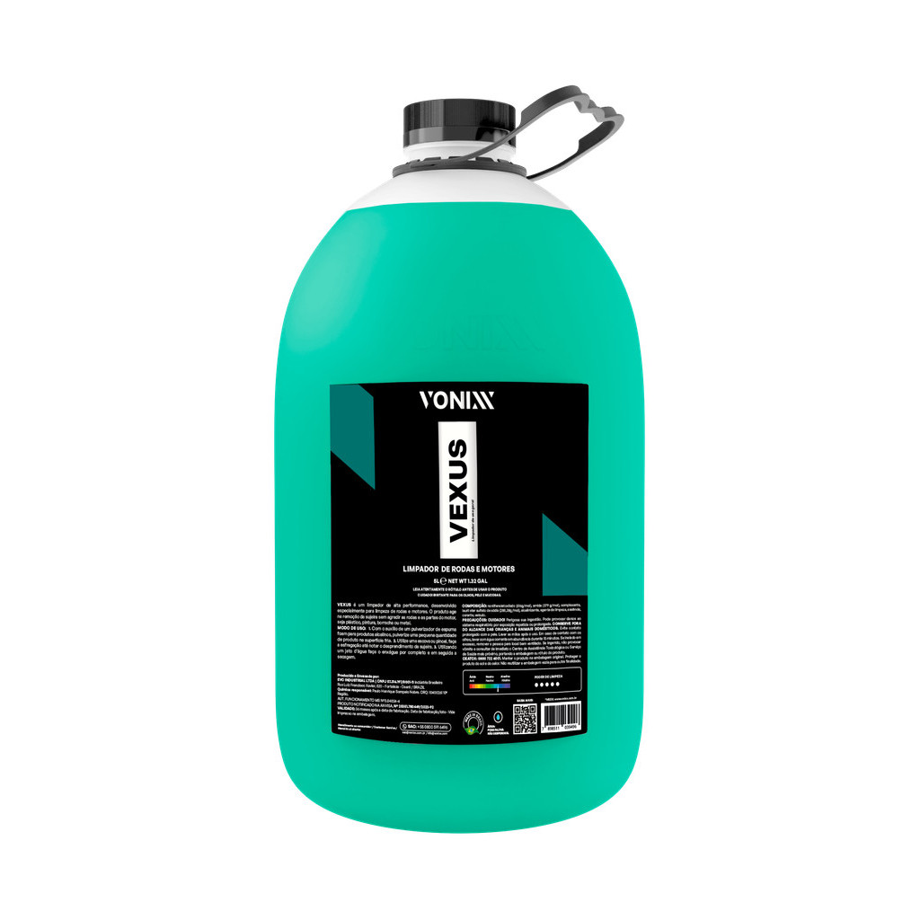 Vexus 5l Limpador Desengraxante Geral Rodas E Motor Vonixx