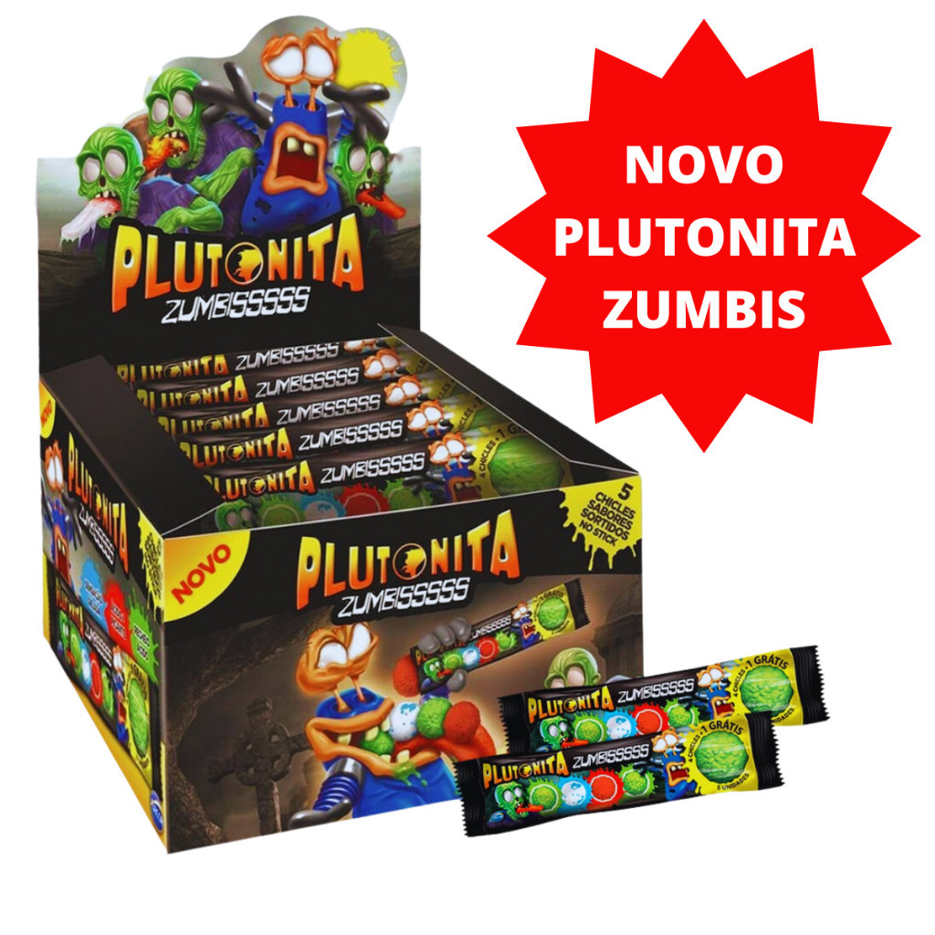 Chiclete Plutonita Zumbiss X5 337g Arcor
