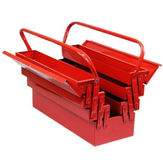 Caixa de Ferramentas com 7 Gavetas Vermelho MARCON em Oferta na Shopee