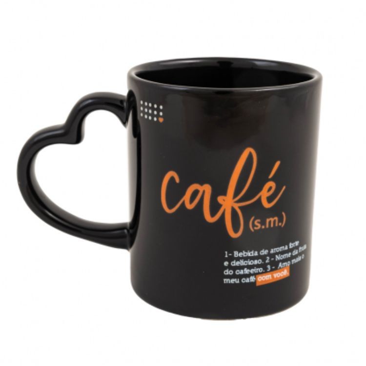 Caneca Cilíndrica Alça de Coração 300ml - Eu e Você 39359 UATT?