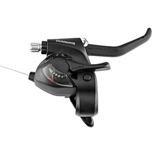 ALAVANCA CÂMBIO/FREIO SHIMANO TOURNEY ST-EF41 V-BRAKE OU DISCO MECÂNICO TRASEIRO DIREITO - 7V em Oferta na Shopee