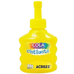 COLA CINTILANTE 95G AMARELO 025950553