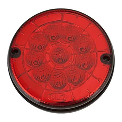 Lanterna Traseira 125mm Ônibus Caminhão Carreta 10 LED VM 12V