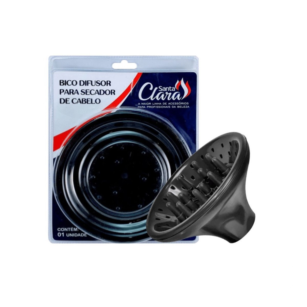 Bico Difusor para Secador de Cabelo Universal Santa Clara