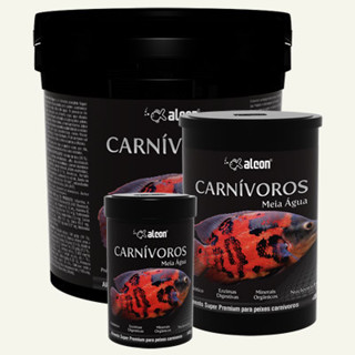Ração Alcon Carnívoros Meia Água 480g Alimento Peixes Oscar, Pangassius, Faca-Palhaço e Peixe-Cachorra em Oferta na Shopee