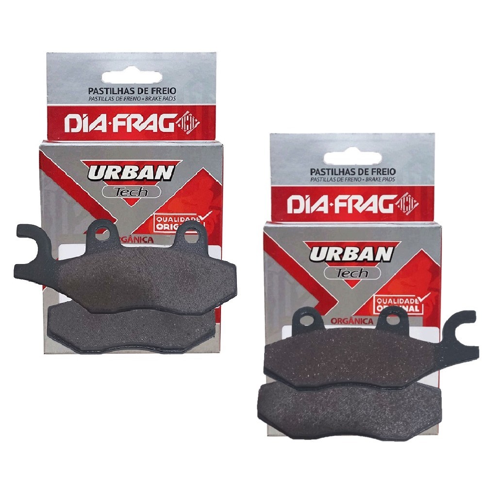 Kit Pastilhas De Freio Shineray Explorer 150 Diafrag em Oferta na Shopee