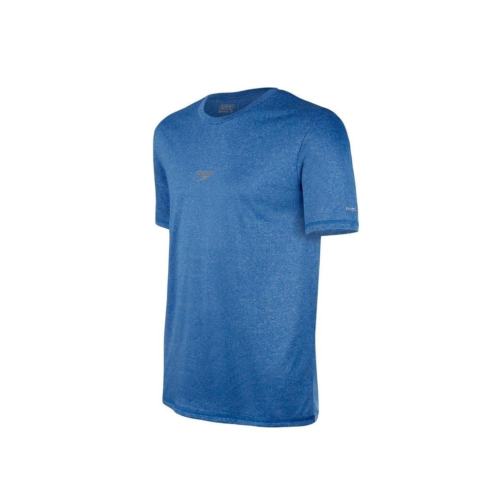 Camiseta Manga Curta Blend Masculino Corrida Malha Leve e Respirável Speedo -  MESCLA AZUL ATIVO em Oferta na Shopee