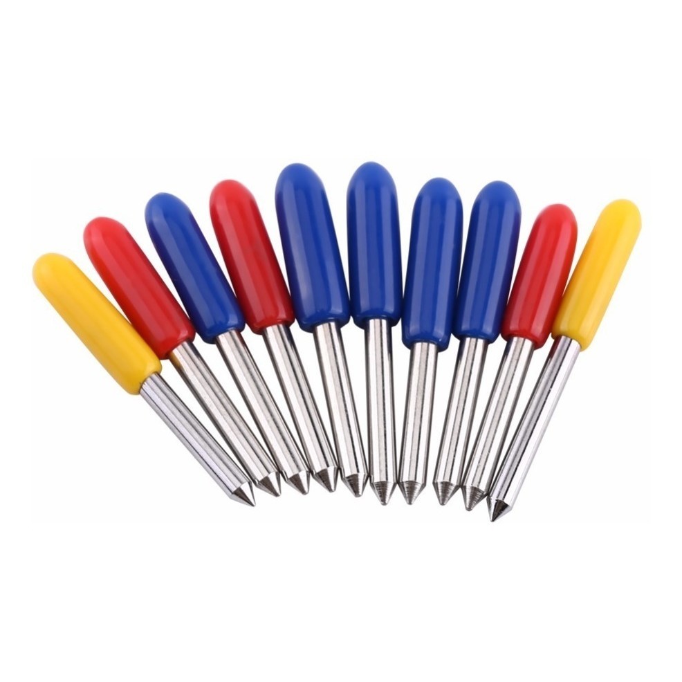 Kit 10 Faca Lâmina Plotter De Recorte 30 45 60 Roland Gcc em Oferta na Shopee