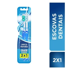 Escova Dental Oral-B Complete Limpeza Profunda 2 Unidades
