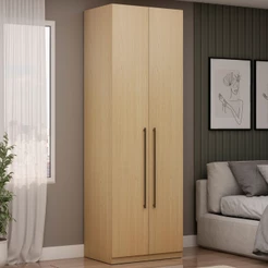 Guarda-Roupa Solteiro Infinity 2 Portas 4 Prateleiras