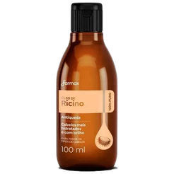 ÓLEO DE RÍCINO PURO FARMAX ÓLEO CAPILAR UNISEX 100ML