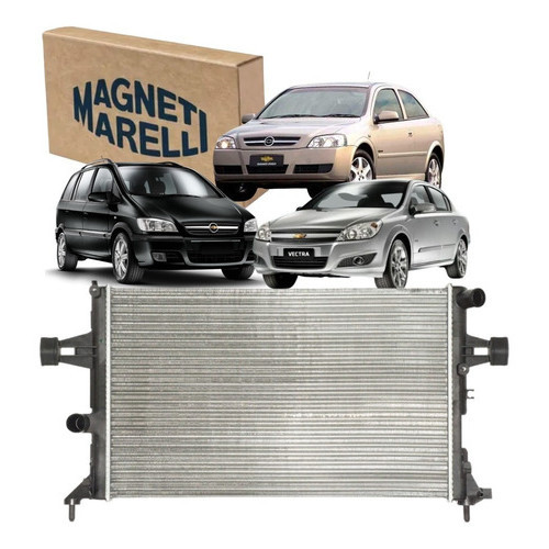 Radiador Agua Astra 1.8 / 2.0 Zafira Vectra 2.0 Original Marelli em Oferta na Shopee