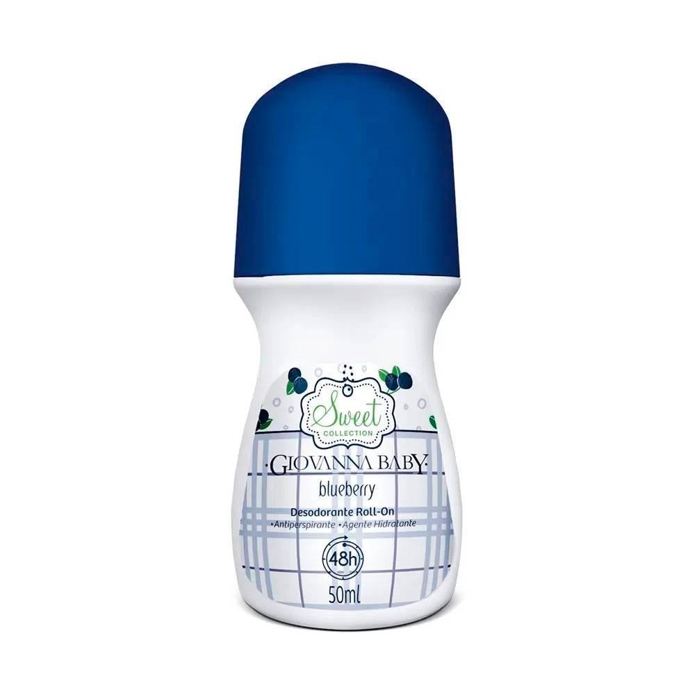 GIOVANNA BABY DESODORANTE ROLL-ON BLUEBERRY COM 50ML
