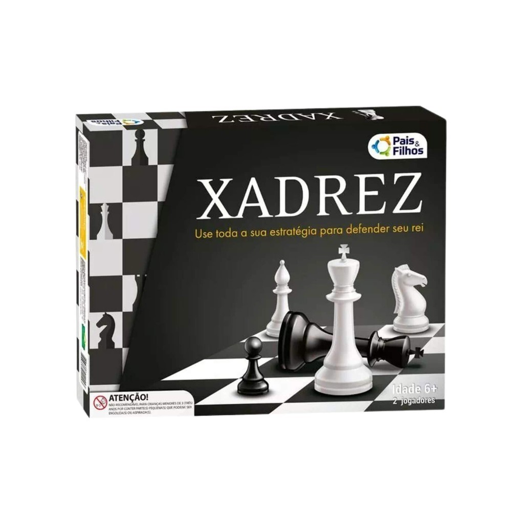 Jogo de Xadrez Pais e Filhos - 1155-1 em Oferta na Shopee