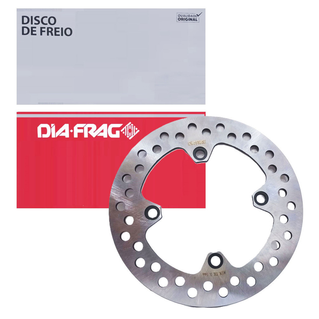 Disco de Freio Traseiro Xre 300 Todos Os Anos Original Diafrag em Oferta na Shopee