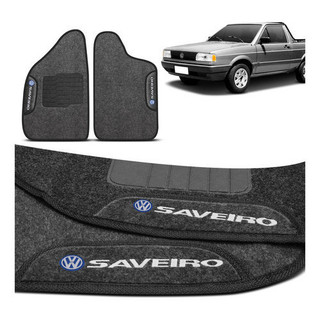 Tapete Saveiro Quadrada 82 A 97 Grafite Carpete em Oferta na Shopee