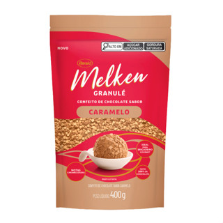 Granulé Chocolate Caramelo - Melken - 400g - 1 unidade - Harald - Rizzo em Oferta na Shopee