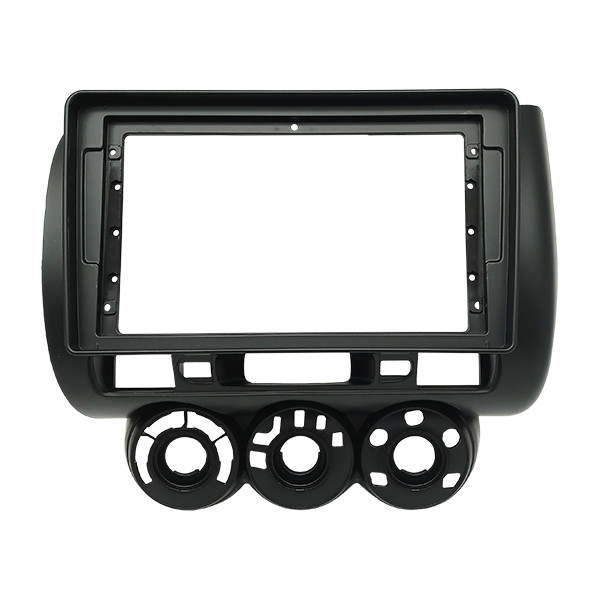 Moldura 9 Pol. Flutuante Honda Fit G01 2004 à 2008 - Grafite - Fiamon em Oferta na Shopee