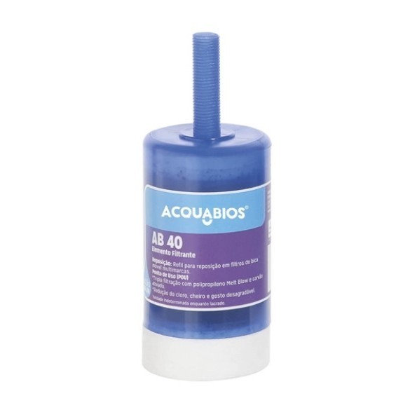 Refil Filtro Rosca Longa 20L/H Acquabios - Home Appliances