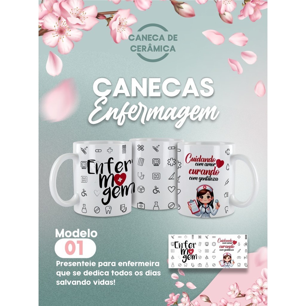 Caneca Enfermagem