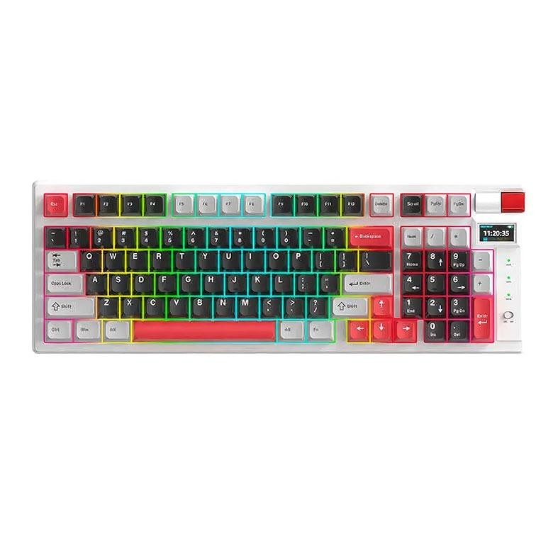 Teclado Mecanico Marvo Monka KG991W, RGB, Wireless, KG991W em Oferta na Shopee