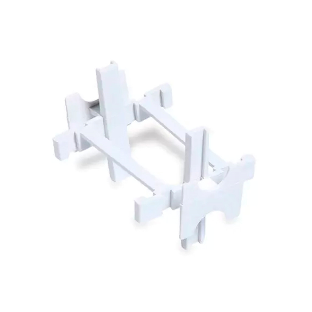 Kit Com 10 Espaçador Para Tijolo De Vidro Branco Trifixi - Home & Living
