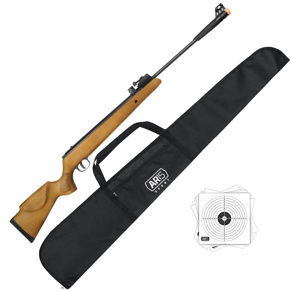 Carabina Espingarda 5.5 Tag Montana Mag Mola 60kg Capa em Oferta na Shopee