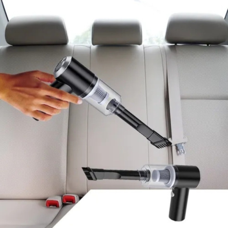 Mini Aspirador Automotivo Portátil Potente Recarregável Premium