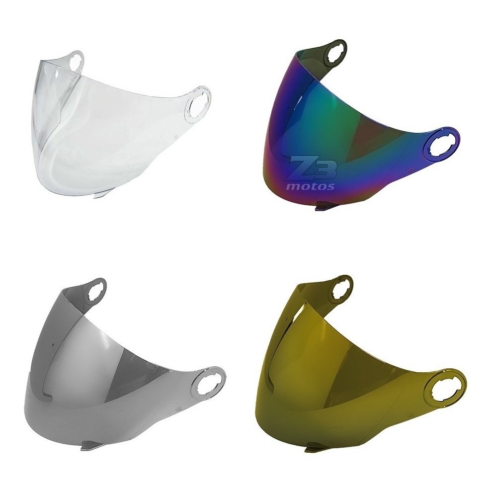Viseira Camaleao Capacete New Liberty Tree 2.2mm Z3 MOTOS