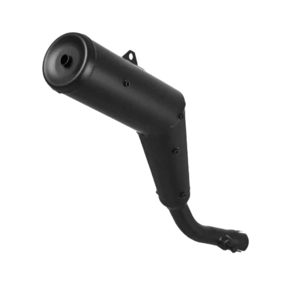 Escapamento Fortuna Xlr 125 1996 a 2002 Modelo Original Preto