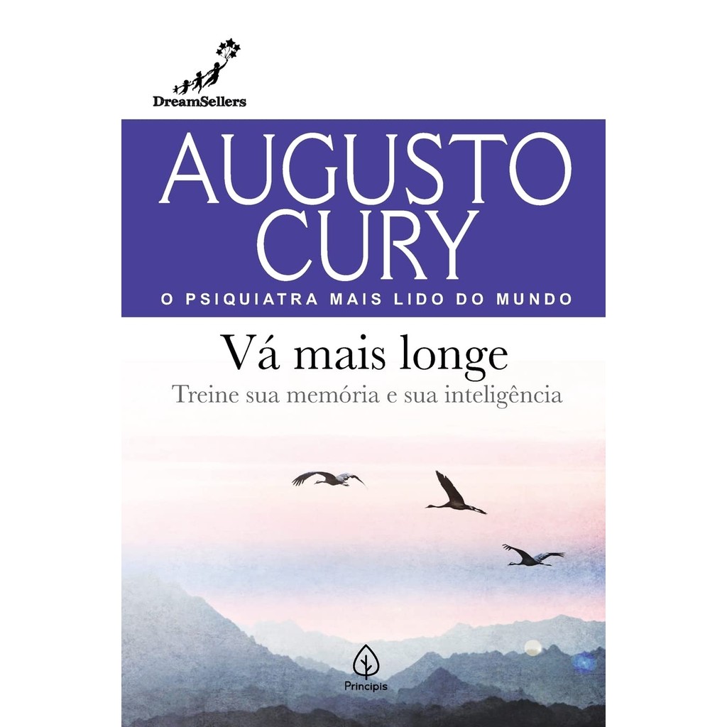 Vá mais longe: Treine sua memória e sua inteligência | Augusto Cury em Oferta na Shopee