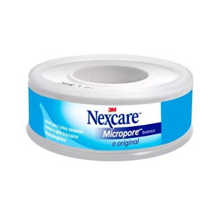 Fita Micropore Nexcare 12mm x 4,5m em Oferta na Shopee