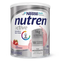 Complemento Alimentar Nutren Active Sabor Morango 400g