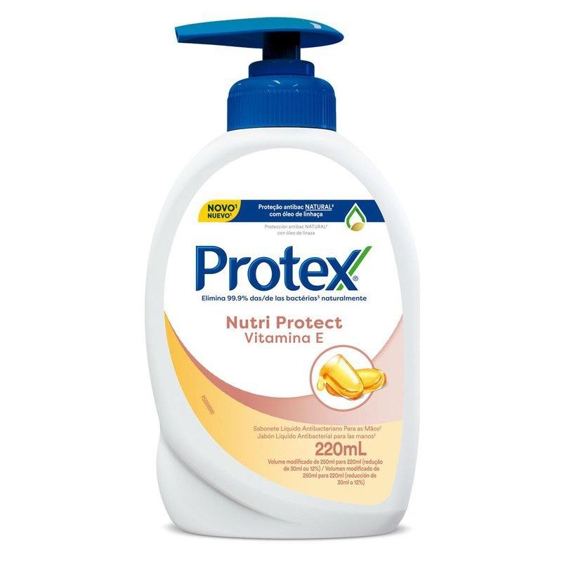 Sabonete Líquido Para as Mãos Protex Nutri Protect 220ml - Beauty