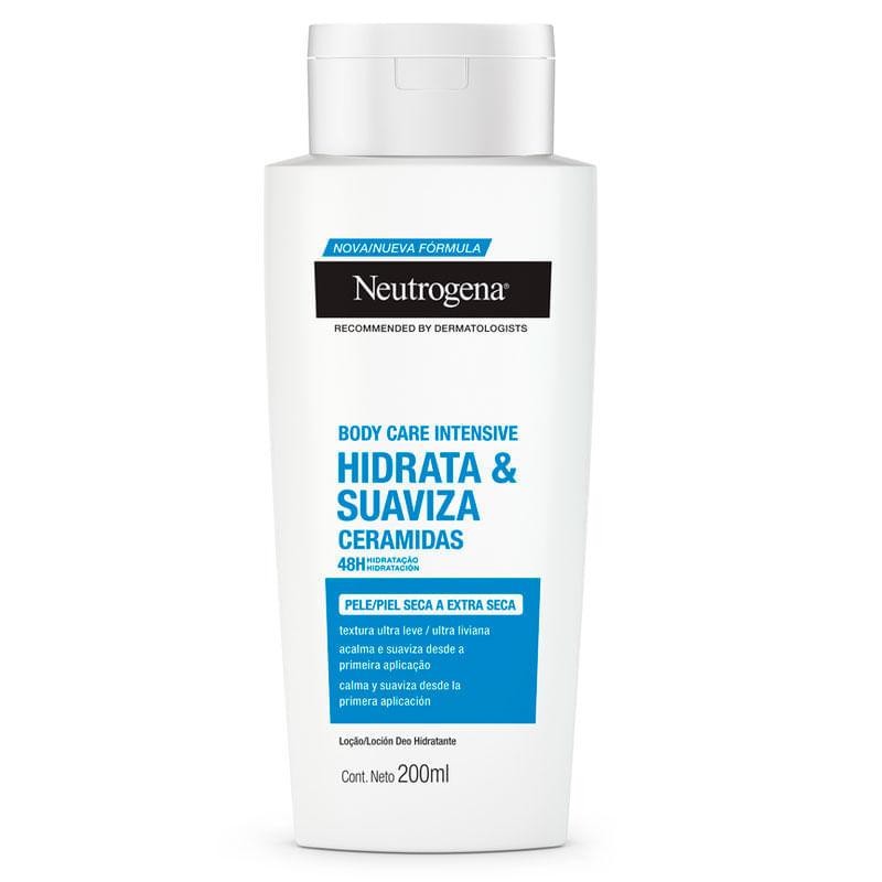 Hidratante Corporal Neutrogena Body Care Intensive Hidrata & Suaviza 200ml em Oferta na Shopee
