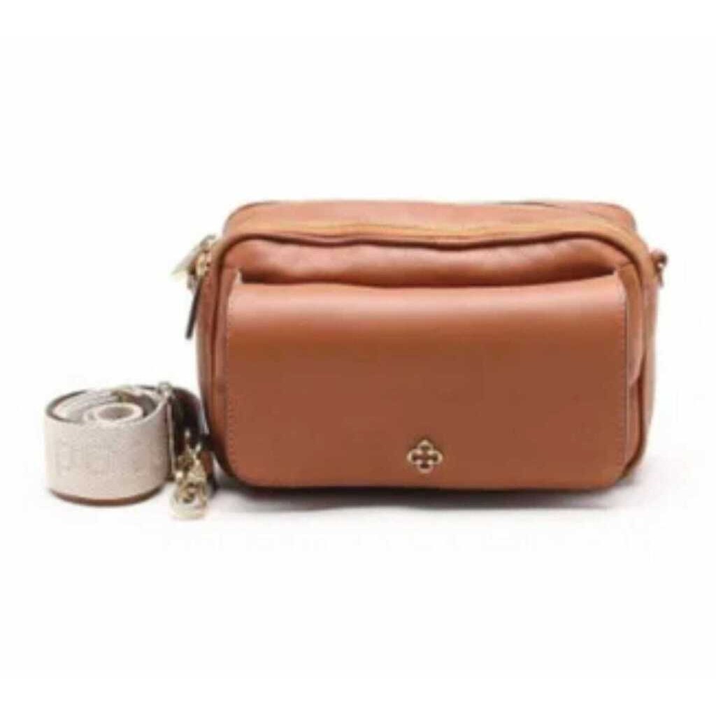 Shoulder Bag Capodarte Couro Pelle Torrone