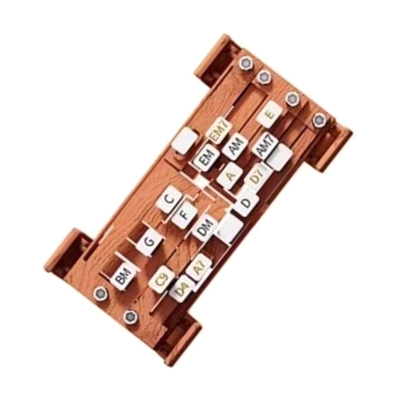 Li * Guitar Aid Chord Trainer Guitarra Instrumento Musical Cordas Ferramenta Aprendizagem