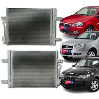 Condensador Fiat Palio Siena Strada 2008 2009 2010 2011 2012 2013 2014 2015 2016 Modelo Denso/Behr em Oferta na Shopee
