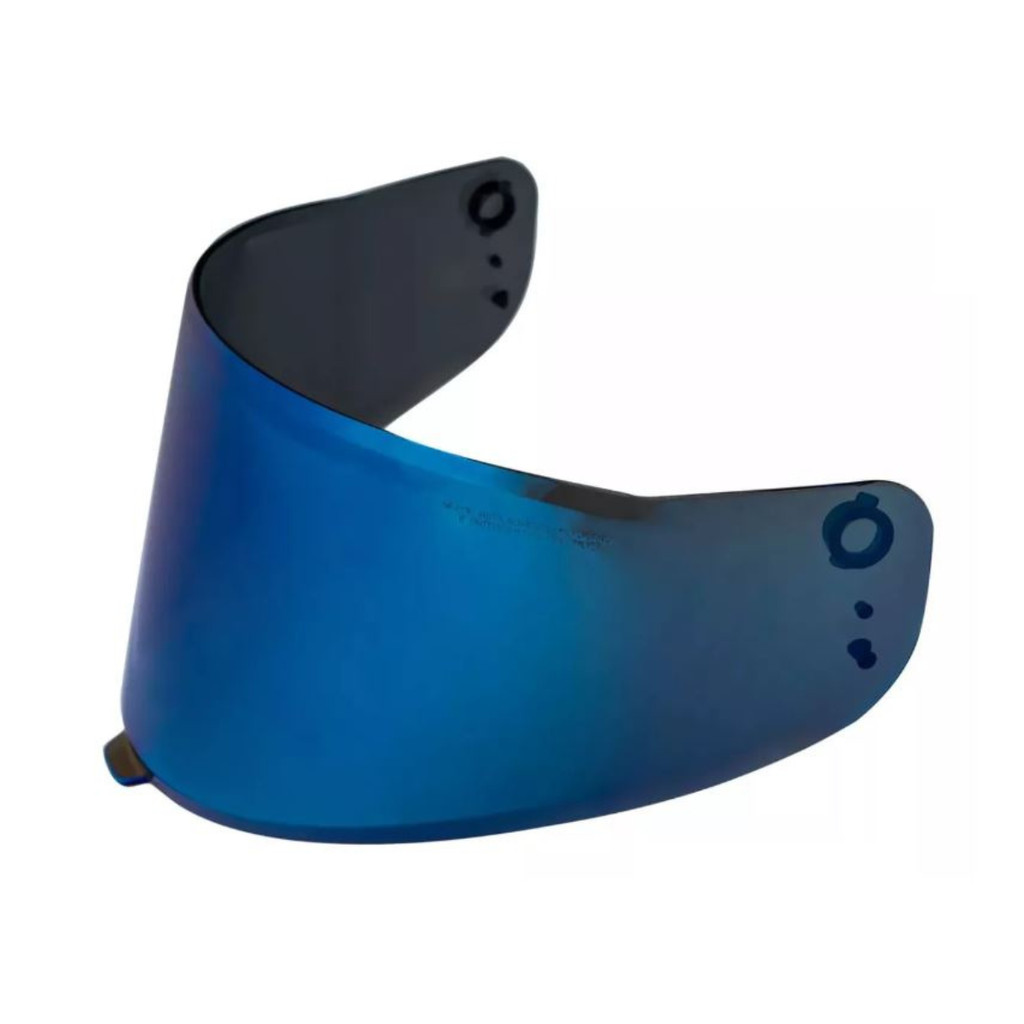Viseira Azul Iridium Capacete Peels Spike 2 Original em Oferta na Shopee