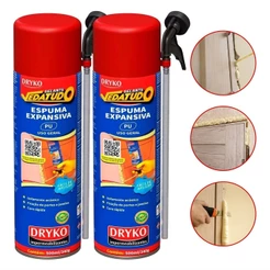 Espuma Expansiva Selante Vedatudo Dryko 500ml