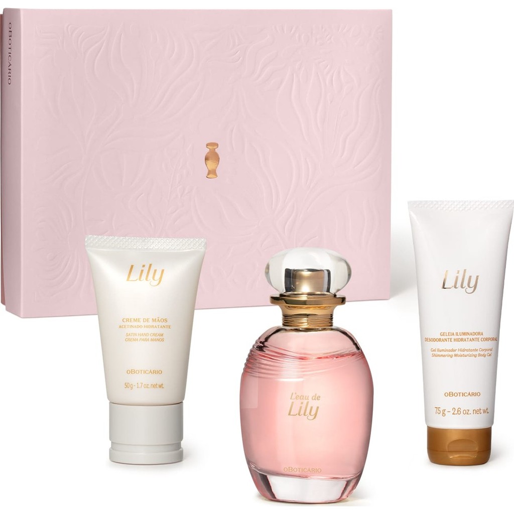 Presente Feminino Kit Lily Soleil O Boticário