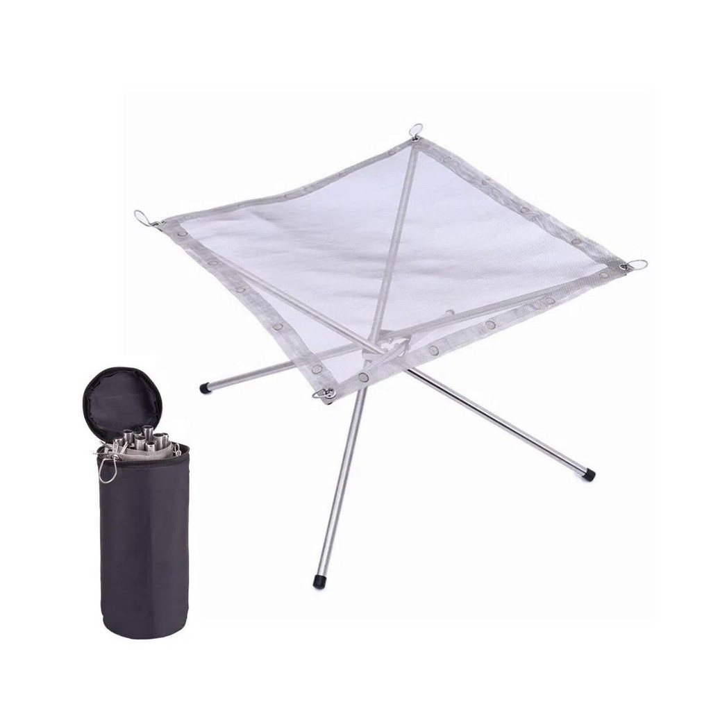 Fogueira Portátil Keep tipo Tacho em Aço Inox - Azteq em Oferta na Shopee